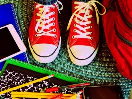 School supplies and shoes