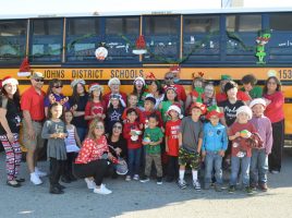Kids of the Transportation Department Join the Parade