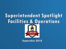 Facilities and Operations Department Update - September 2018