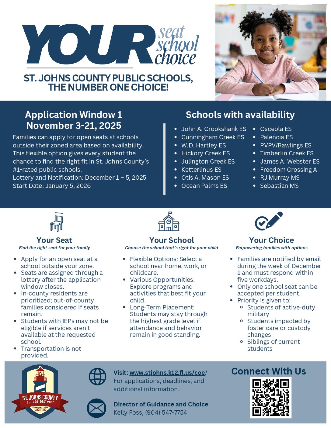 Controlled Open Enrollment Flyer