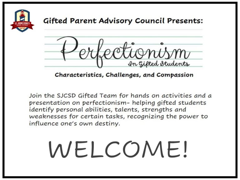 Perfectionism in Gifted Students Presentation