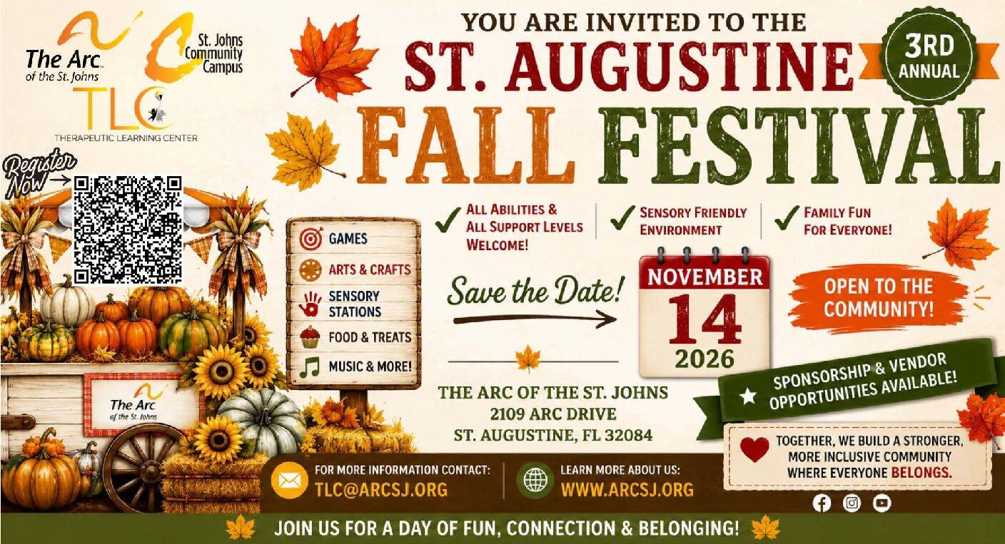 The Arc of the St. Johns St. Augustine Fall Festival