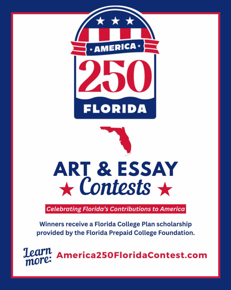 America 250 Florida Art & Essay Contests