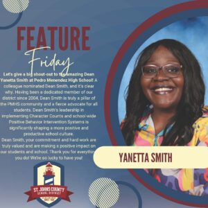 Week 18 Yanetta Smith PMHS