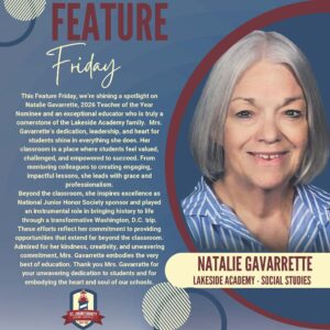 N. Gavarrette Lakeside Academy Week 35