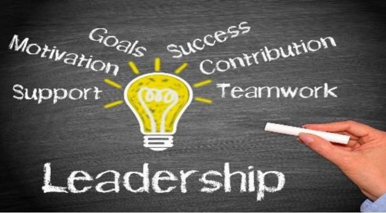 Leadership - Support, Motivation, Goals, Succes, Contribution, Teamwork
