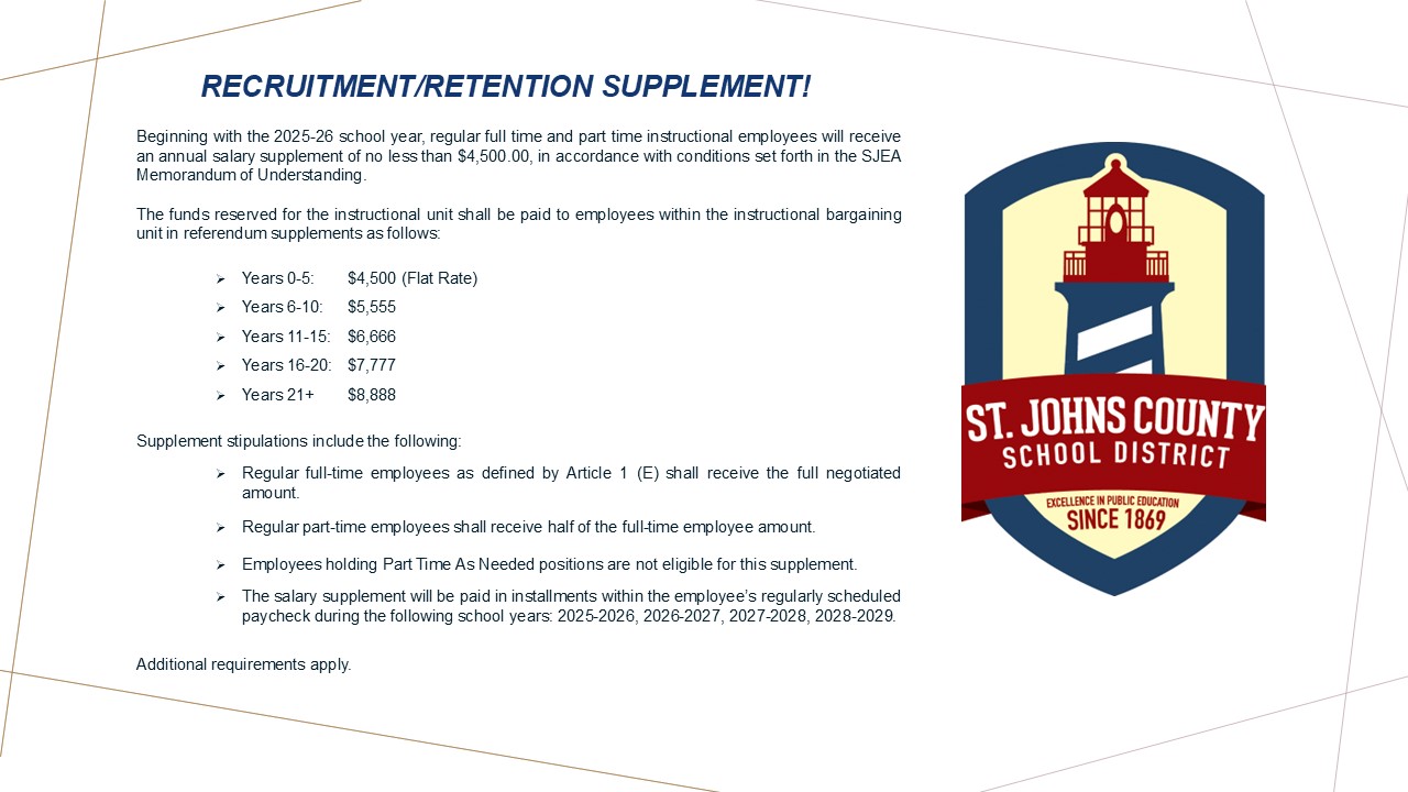 SJEA Recruitment Retention Supplement width width=