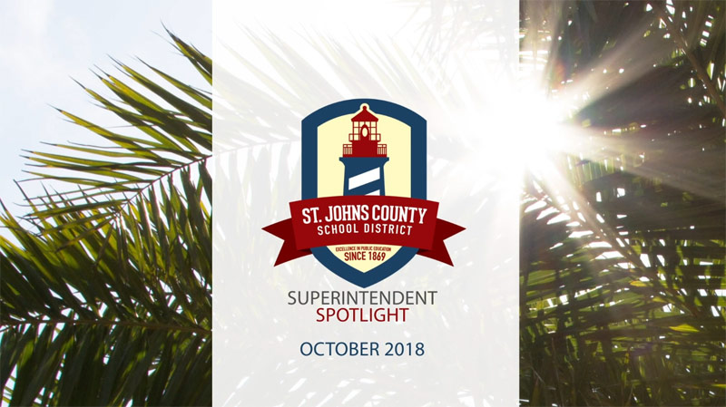 Superintendent Spotlight - October 2018