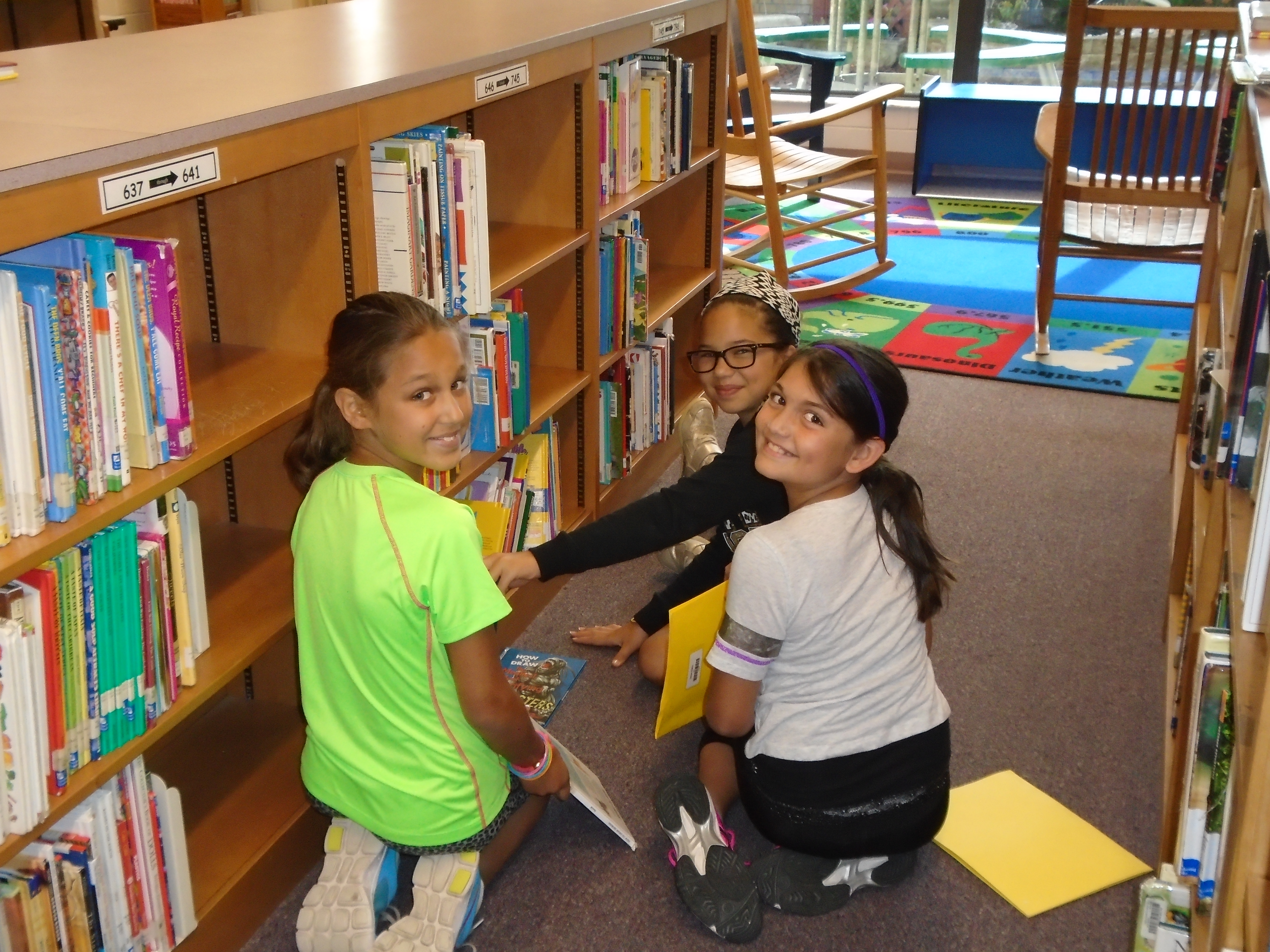 PVPVRawlings Elementary School Media Center St. Johns County School