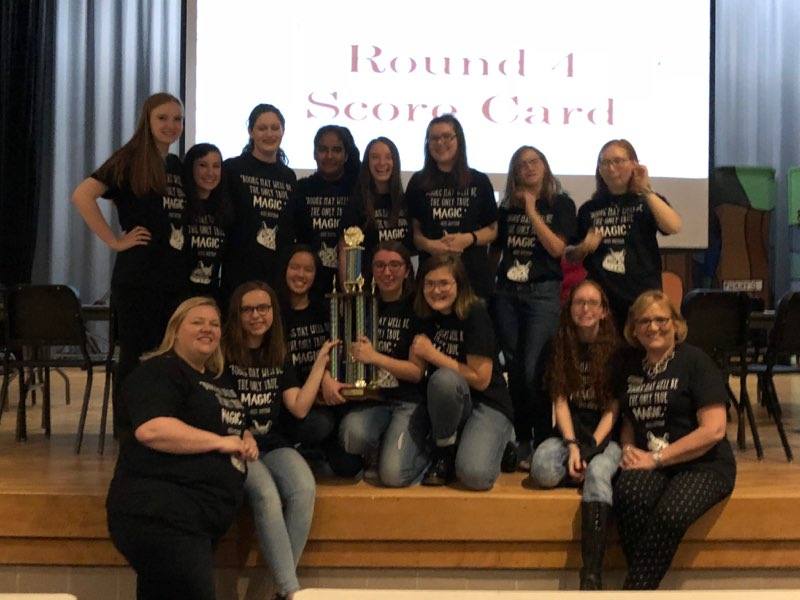 Creekside High School 2018 Battle of the Books Winners