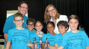 The PVPV/Rawlings Sea Turtles Team at the 2018 Battle of the Books