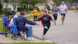 Runners participating in the 2019 Character Counts Run/Walk