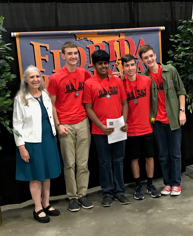 National History Day Competition Winners 2019 St. Johns County School