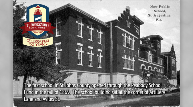 Historical Fact about St. Johns County School District