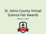 Science Fair Virtual Awards