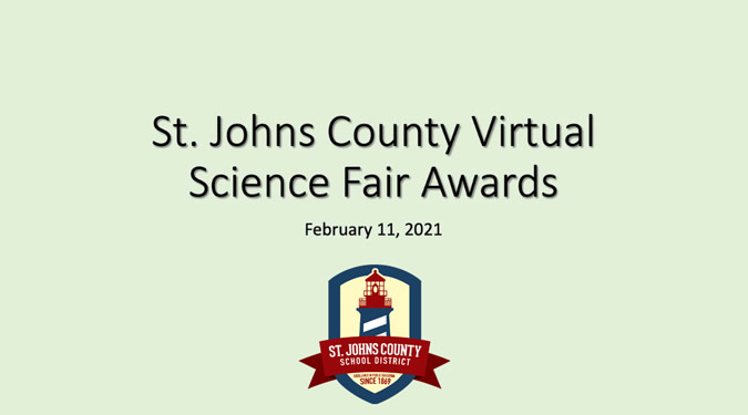 Science Fair Virtual Awards