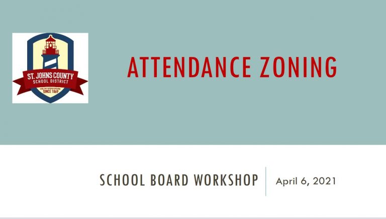 School Board Workshop Attendance Zoning Presentation - April 6, 2021