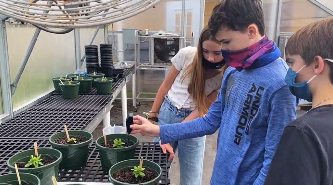 Sebastian Middle School Greenhouse