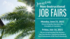 Non-Instructional Job Fairs