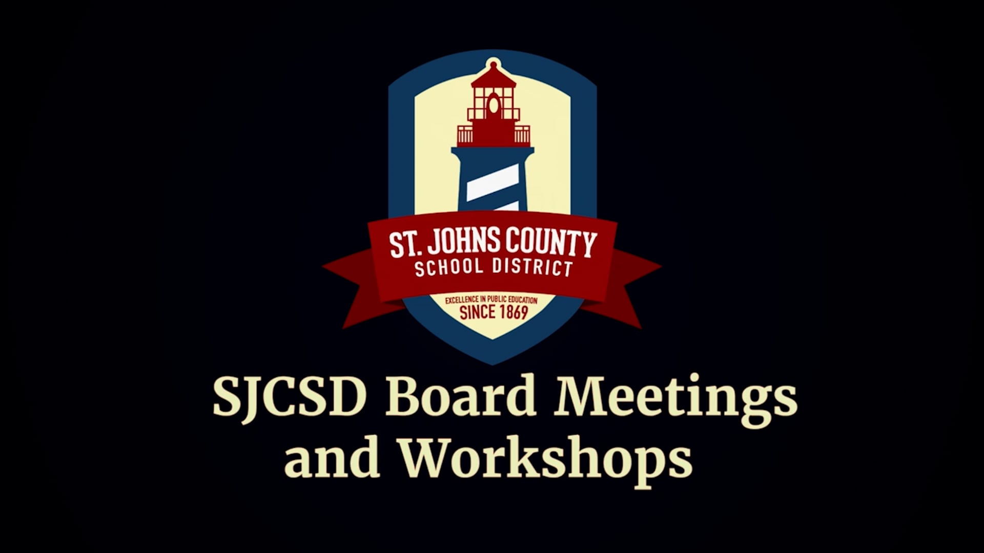 School Board Meetings St. Johns County School District