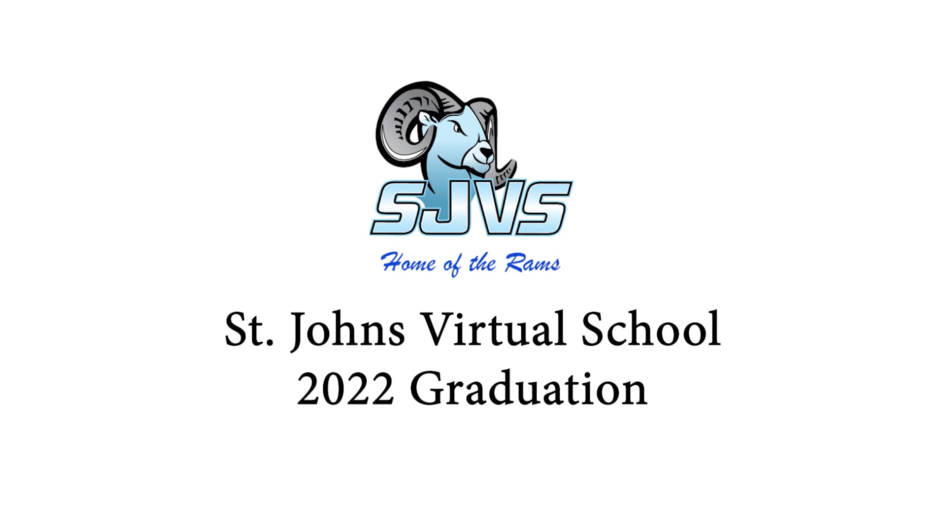 St. Johns Virtual School 2022 Graduation – Vimeo thumbnail – St. Johns ...