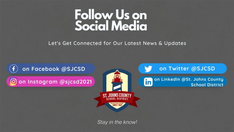 Follow Us on Social Media