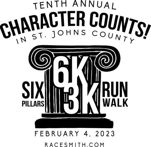 Tenth Annual Character Counts! Six Pillars Run / Walk