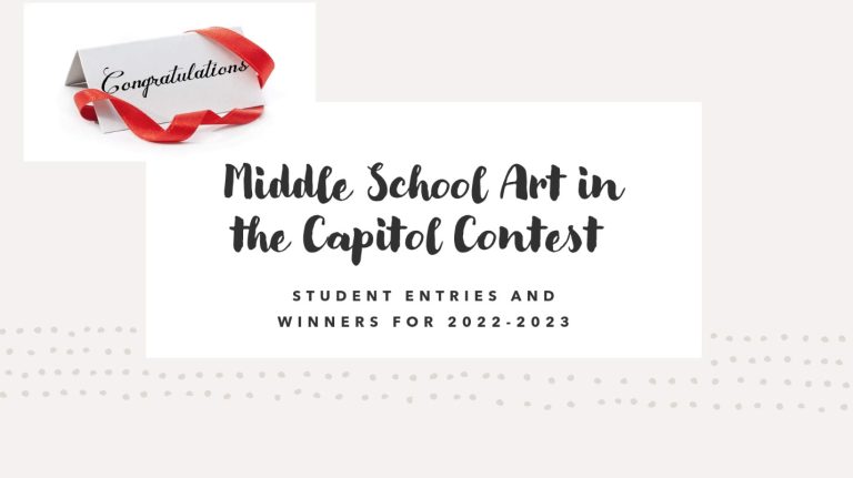 Middle School Art in the Capitol Contest