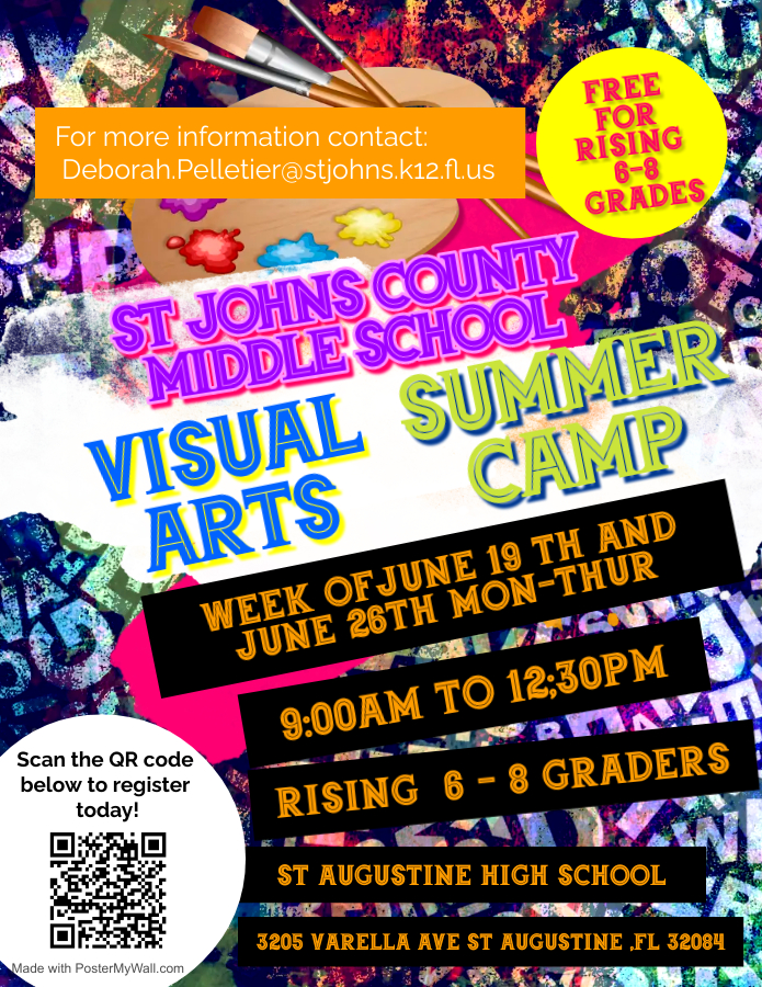 FREE Middle School Summer Art Camp