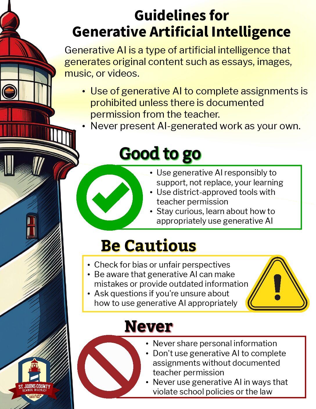 Guidelines for Generative AI